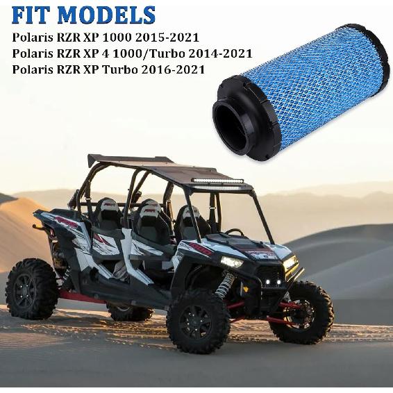 Air Filter 1241084 2882234 For Polaris RZR XP1000/XP 4 1000/PRO XP/PRO XP 4/XP 4 Turbo/XP 4 Turbo S/XP Turbo EPS/XP Turbo S/RS1 2014- Replacement#