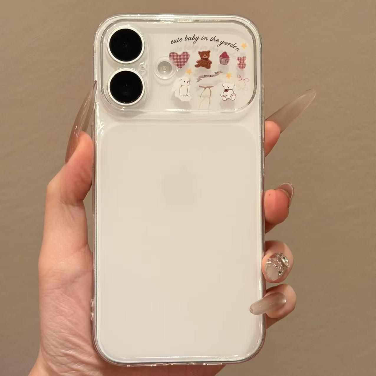 

Little Bear Doll Phone Case: Instant Transformation, Drop-Proof for iPhone 17 Pro Max, 16, 15, 14 Pro, 12 iPhone 14 Plus