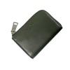 New COACH Card Case Refined Calfskin Card Holder, Wallet Unisex Green CD795G-QBRFT