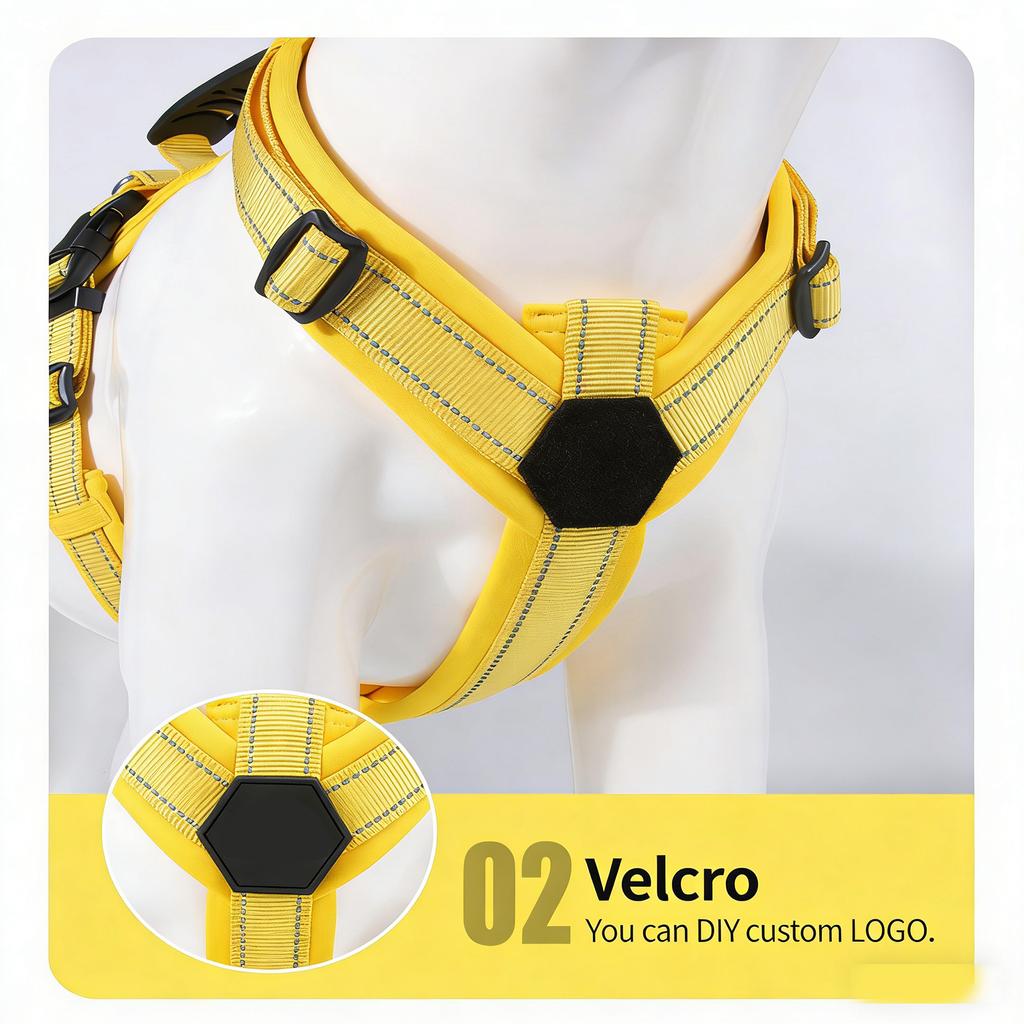 Pet Chest For Dogs - Large-sized Dog Walking Rope - Reflective Leash - Back- Dog Chest