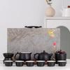 Yuzhuxun Japanese Style Black Ceramic Gongfu Tea Set