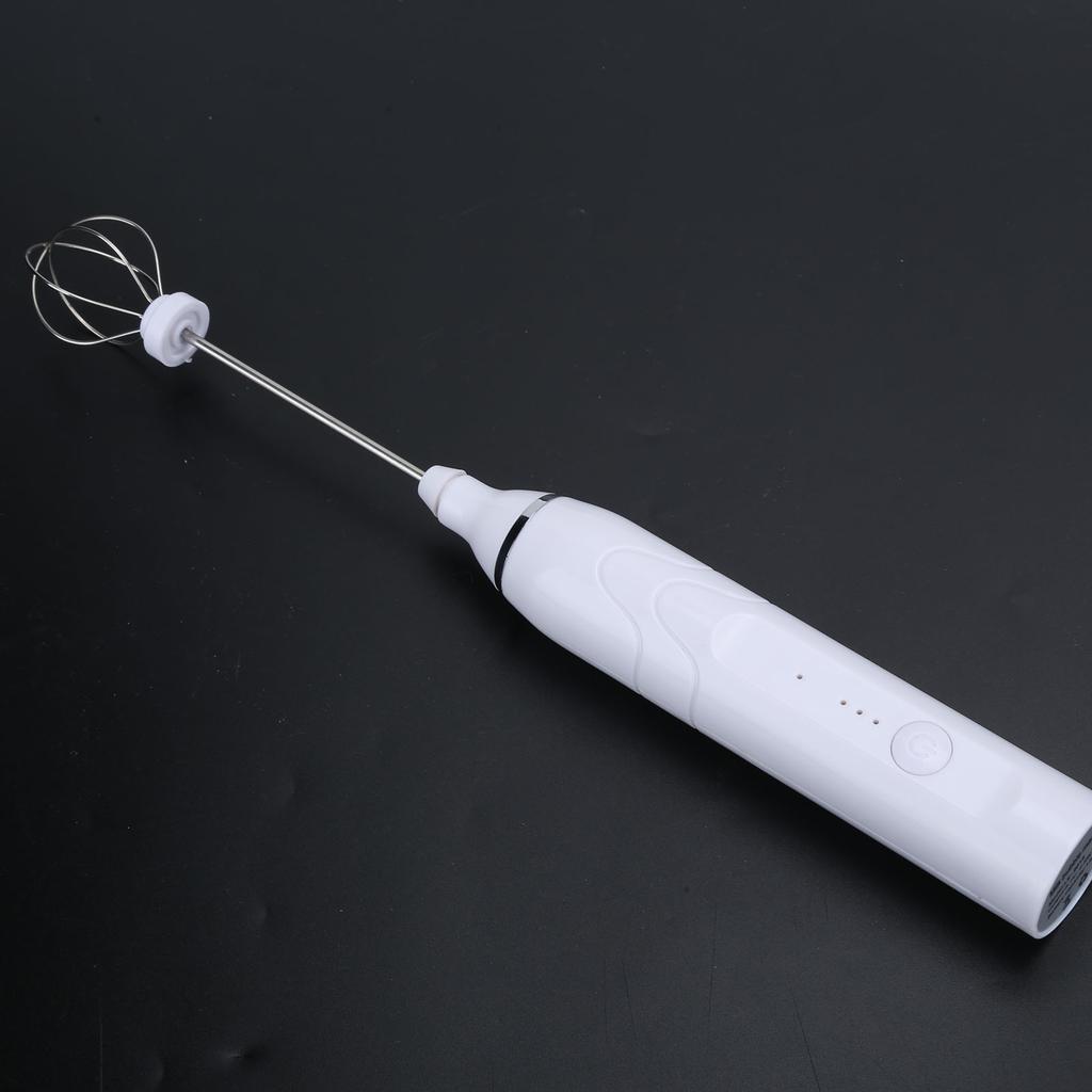 Electric Milk Frother USB Charging 3 Speeds   Handheld Mixer Household Supplies