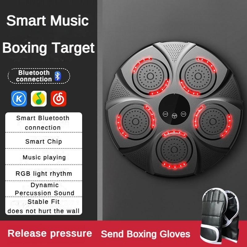 New Intelligent Boxing Target Household Fitness Equipment and Sports Equipment Hanging Music Boxing Wall Target