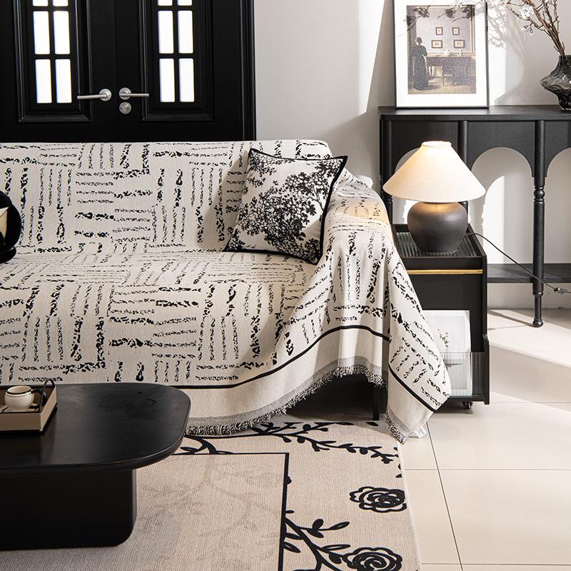 Nordic Chenille Sofa Cover Cloth Towel Four Seasons Universal Sofa Cushion Cover All-Inclusive Universal Blanket Dustproof
