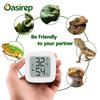 Reptile Thermometer and Hygrometer – Fast Accurate LCD Digital Temp & Humidity Meter for Bearded Dragon Tank Accessories, Lizard, Snake, Turtle,