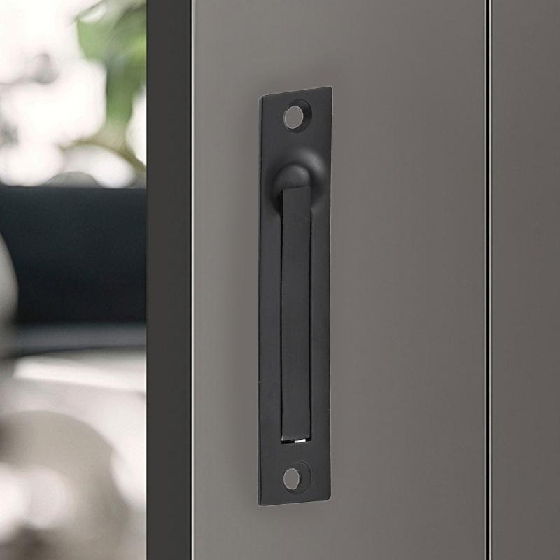 Sada kování pro zasouvací dveře Kovová konstrukce Systém hladkého posuvu Snadná instalace Prostorově úsporný design pro moderní domy
