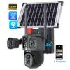 HD 360° Panoramic Solar-Powered Outdoor Camera with Low Energy Bullet and Dome Options