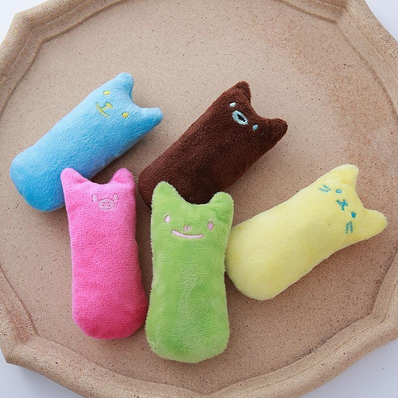 Pet Thumb Expression Cat Toys, Paper Plush Toys, Cat Grass, Cat Mint, Biting Pet Toys, Cat Supplies
