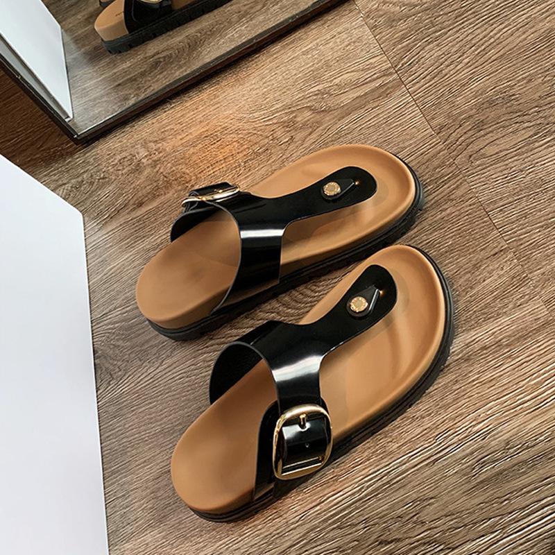 

Виноградная Мама Техасский Праздник~ Ретро Повседневные Шлепанцы на Толстой Подошве с Двойной Пряжкой Женские Летние Прохладные Шлепанцы для Уличной Носки 40