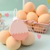 Simulated Egg Stress Ball Soft Stretch Squeaky Egg Squeeze Fidget Toy Anxiety Relief Soft Stress Ball Pinch Sensory Toy