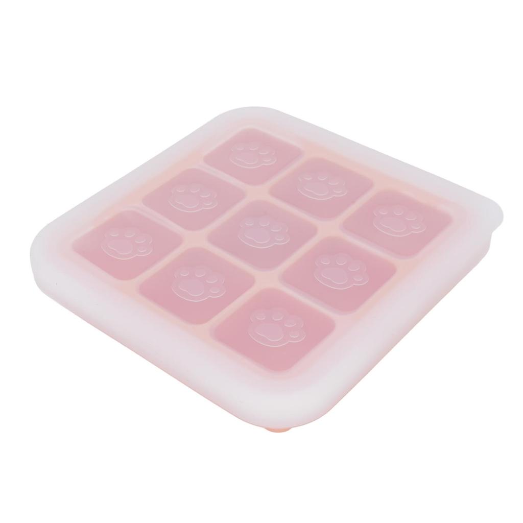 Silicone   Tray Multipurpose Flexible Easy Release Baby Food   Tray for Home Kitchen