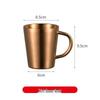 Changqi 304 Stainless Steel Mug with Handle