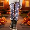 Women's Halloween Print Stretch Leggings for Casual Wear