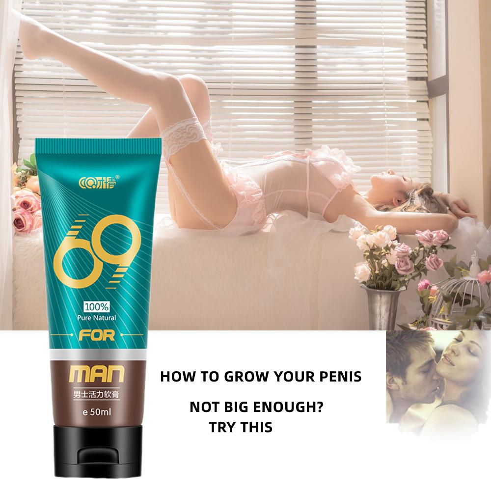 50 ml wasserlösliches Penis-Massagegel für Männer, Peniswachstumsverzögerung, Intimitäts-Gel-Gleitmittel
