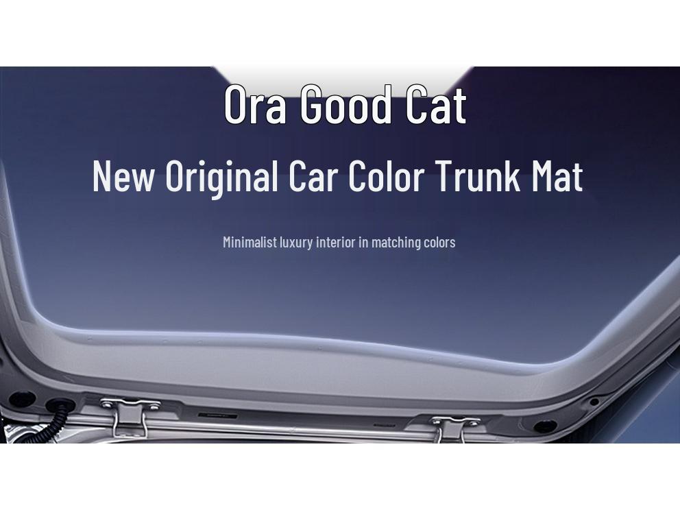 2025 ORA Good Cat Full Coverage Trunk Mat - Car Interior Accessory