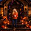 Halloween Artificial Thick Wall Hanging Décor