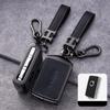 Zine Alloy Leather Car Remote Key Case Cover Bag Protection Shell For Volvo S60 S90 XC40 XC60 XC90 V60 V90 Polestar 1 Polestar 2 ZU2