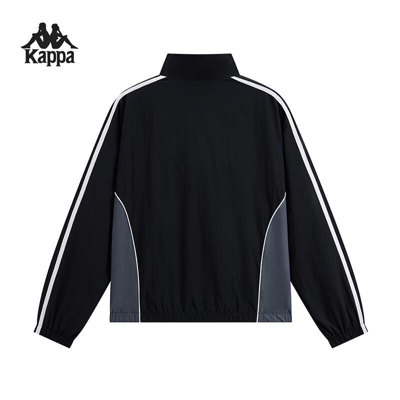 Kappa 2026 Retro Color-Block Stand-Collar Jacket