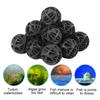 10 Stück PVC Aquarium Filterbälle Schwarz Nass/Trocken Außenfilter Medien Für Aquarium