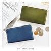 Tochigi Leather Coin Genuine Coin Slim Small and for Men and Black Case, Leather, Purse, Wallet, Compact, Women, [NB],