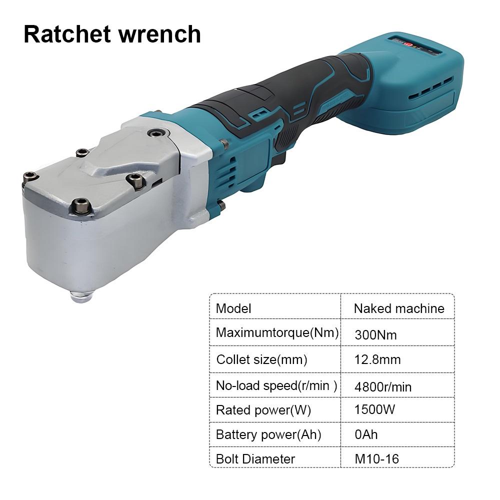 

Brushless Angle Ratchet Wrench Handheld Rechargeable Ratchet Wrench High Torque Multi-function Auto Repair Electric Tool Set