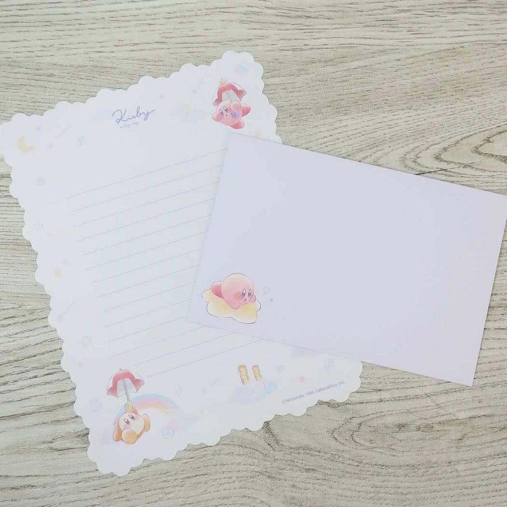 Kamio Japan Kirby Letter Calm SKY Set Letter/MELTY