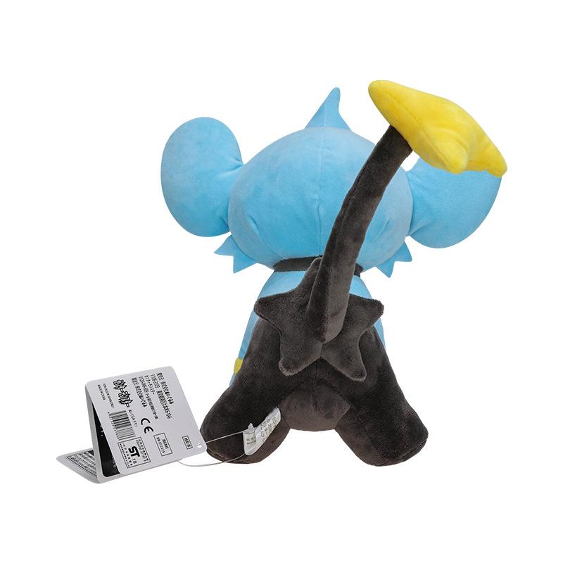 25cm Ayakta Duran Shinx Luxio Yavru Peluş Oyuncak - Sevimli Anime Kedi Doldurulmuş Hayvan Bebek, Çocuklar için Yumuşak Koleksiyonluk Doldurulmuş Figür Pokémon F