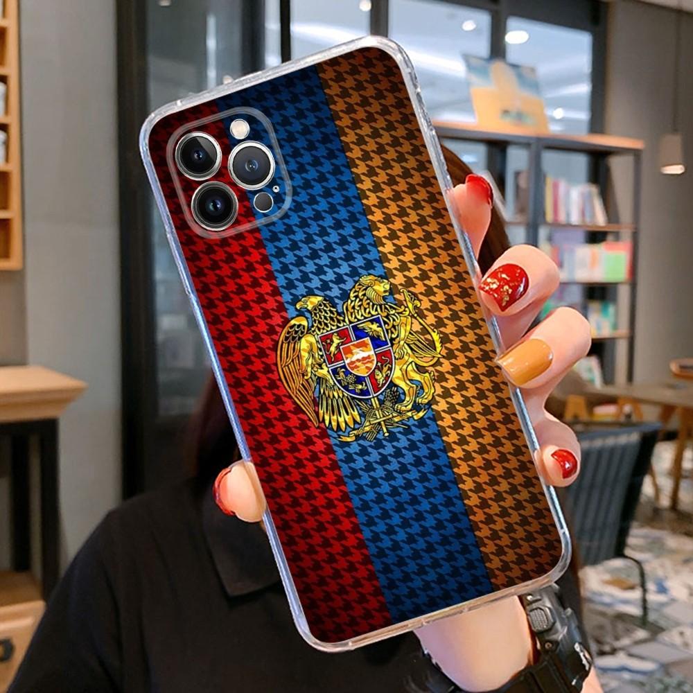 Armenia Armenians Flag Phone Case For iPhone 15 14 11 12 13 Mini Pro XS Max Cover 6 7 8 Plus X XR SE 2020 Funda Shell