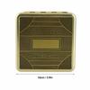 Alloy Luo Jing Instrument Square Feng Shui Compass Three Synthesis Plate  Residential Feng Shui