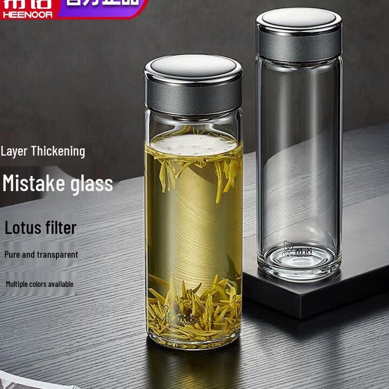 Heenoor XN-6083 Single-Layer Glass Water Bottle