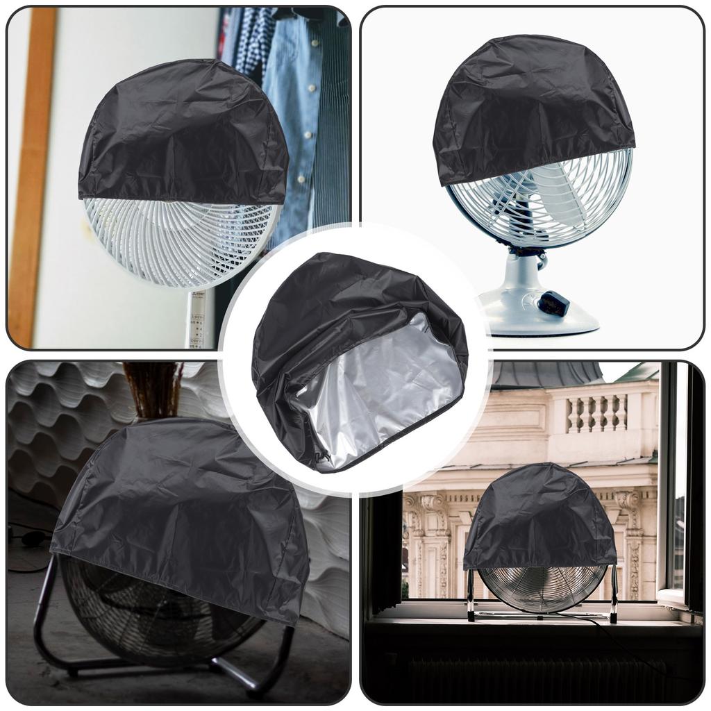 Industrial Fan Cover Oxford Cloth Dust Proof Washable Protective Cover for Floor Electric Household Fans Ventilation Safe Design