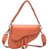 Women Underarm Saddle Bag Purses and Handbags Luxury Lipstick Box PU Leather Shoulder Crossbody Bags 2022 Summer Tassel