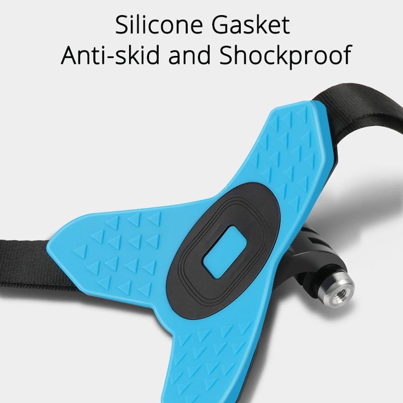 Supporto Per Action Cam Su Casco Moto - Attacco A Gancio J Antiscivolo Con Clip Per Smartphone, Universale