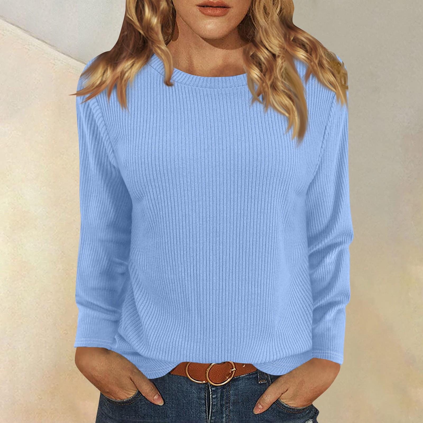 Топы с длинным рукавом для женщин — фото 17