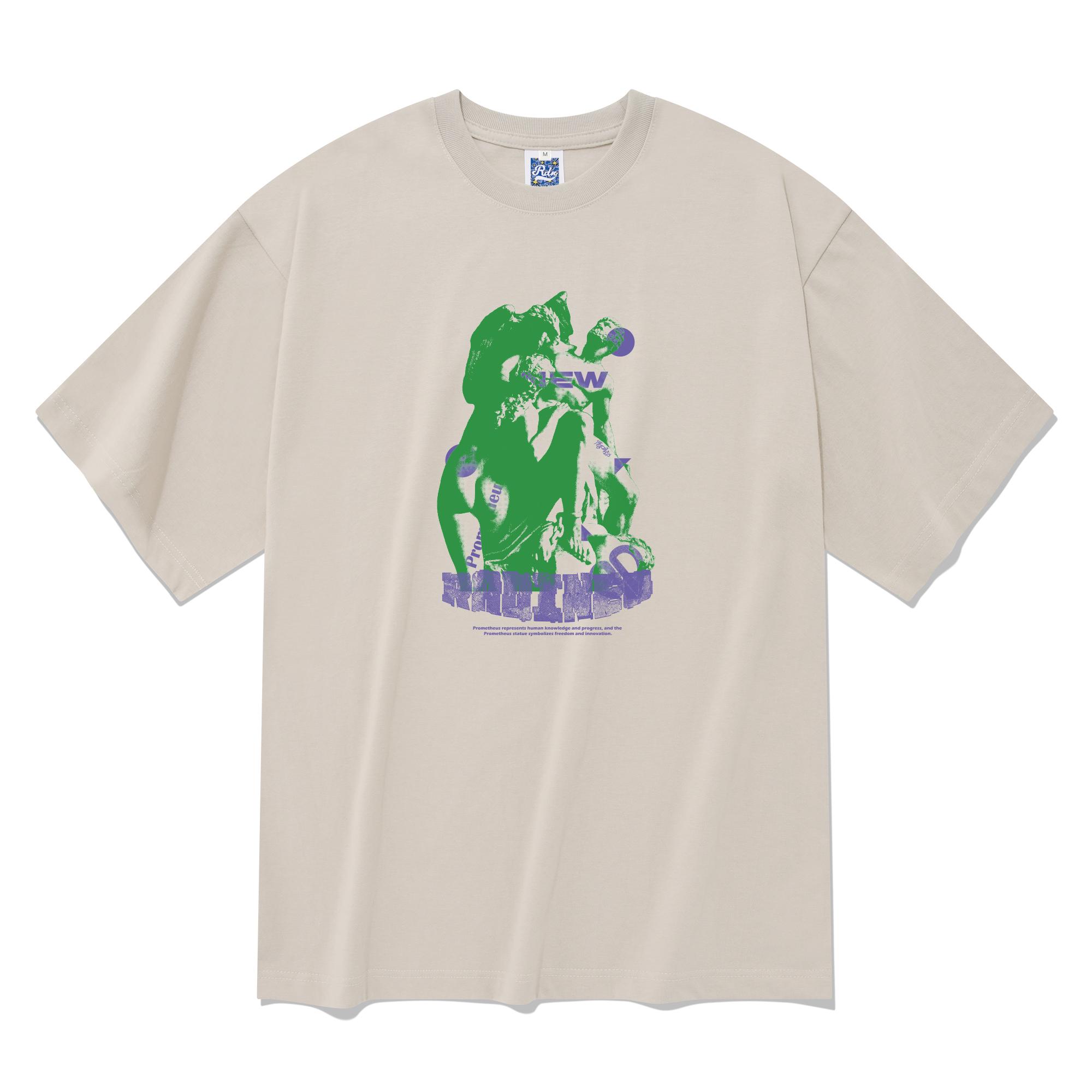 Radineo Prometheus Short Sleeve T-Shirt Beige L