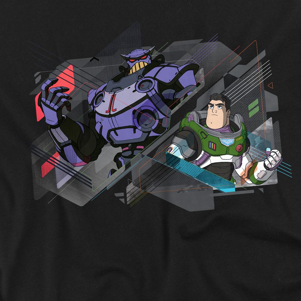 Lightyear Unisex Dospělý Tričko Buzz Lightyear & Císař Zurg