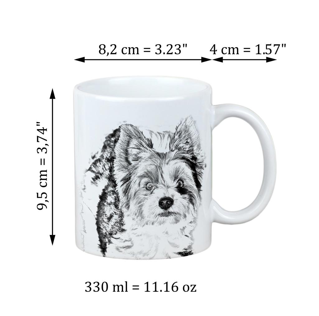 Biewer Yorkshire Terrier - Cup with a Dog, Cute Cup with Graphics, a Gift with Your Photo from the Art-Dog Brand