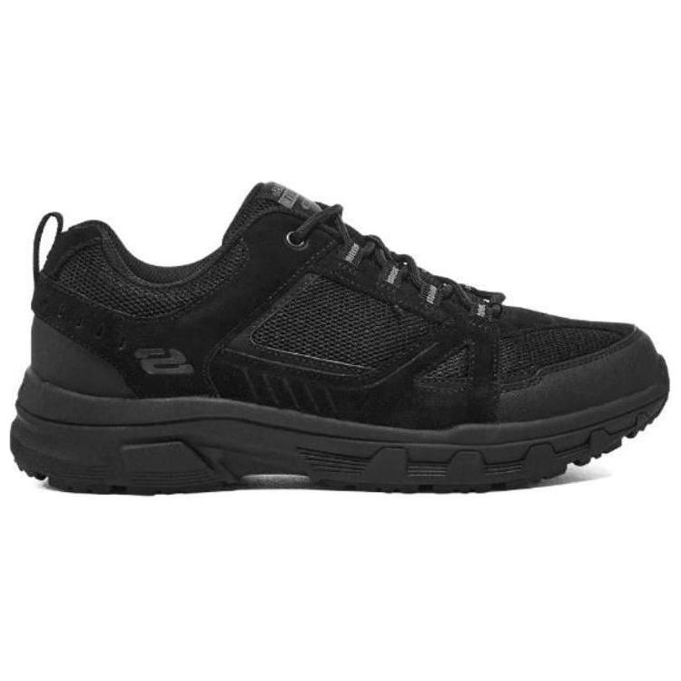 Skechers Oak Canyon Men Black Low Top Casual Shoes Comfortable Lightweight Cushioning Wear Resistant 237285-BBK