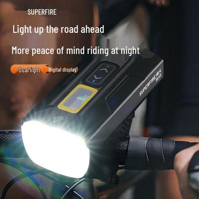 BL60 Rechargeable Bicycle Headlight & Flashlight