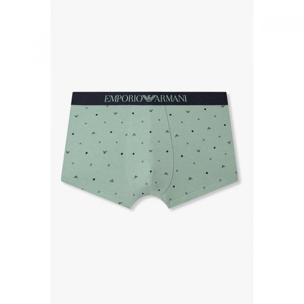Emporio Armani Men S Logo Patterned Cotton drowerS 0815312041 L(105)