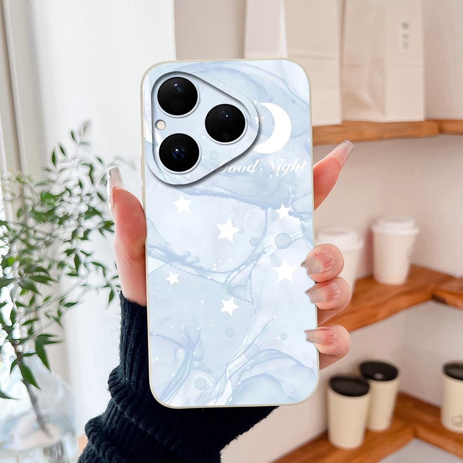 For Huawei Pura 80 Pro Plus Ultra 5G Phone Case Simple Design Cute Shell For Huawei Pura80 Full Protection Shockproof Soft Funda