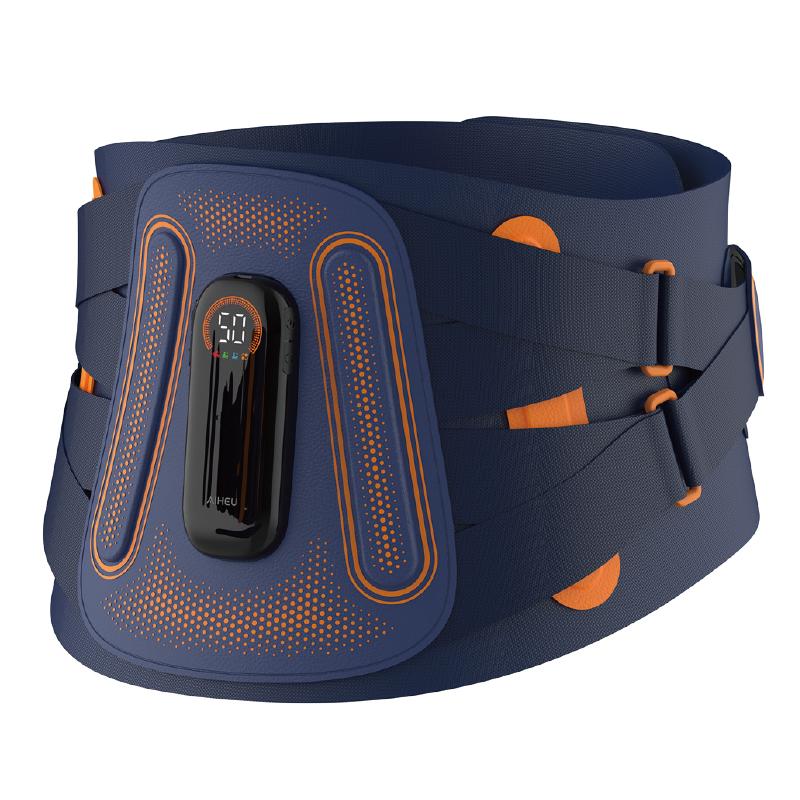 Customization Back Support Massager Device Electrical Massage Belt Heating Light Therapy for Waist Slimming Muscle Training