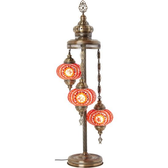 

Мозаичный напольный торшер 3 Authentic Lamp