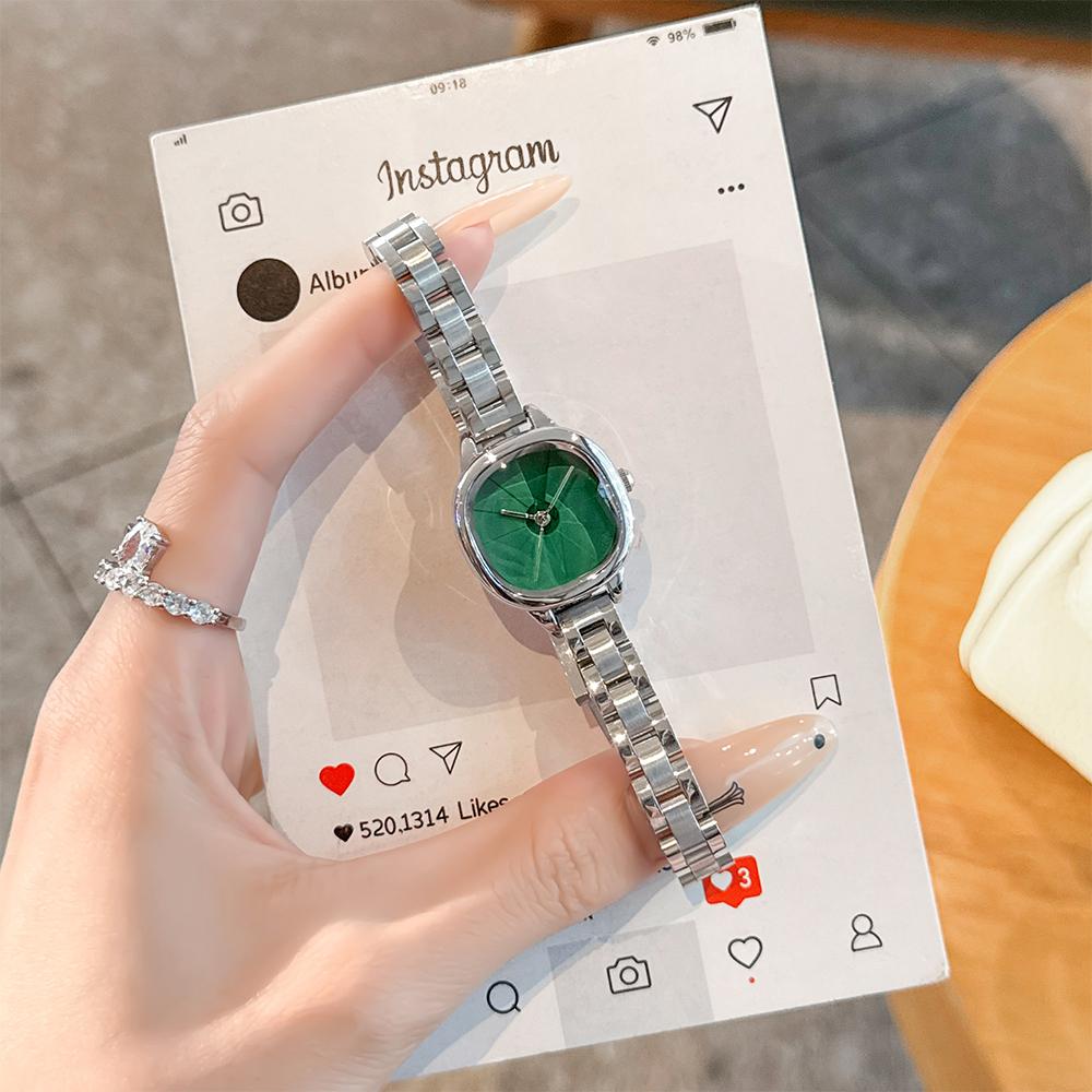 GEDI Small Watch for Women Silver Luxury Elegant Waterproof Quartz Watches Fashion Stainless Steel Temperament Watch