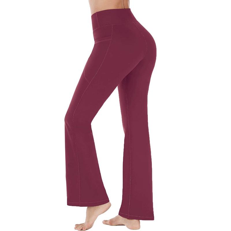 Women S High Waist Wide Leg Pants Casual Yoga Trousers