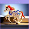 Charming Creative Metal Car Keychain With Diamond Accents For Stylish Gifts And Accessories