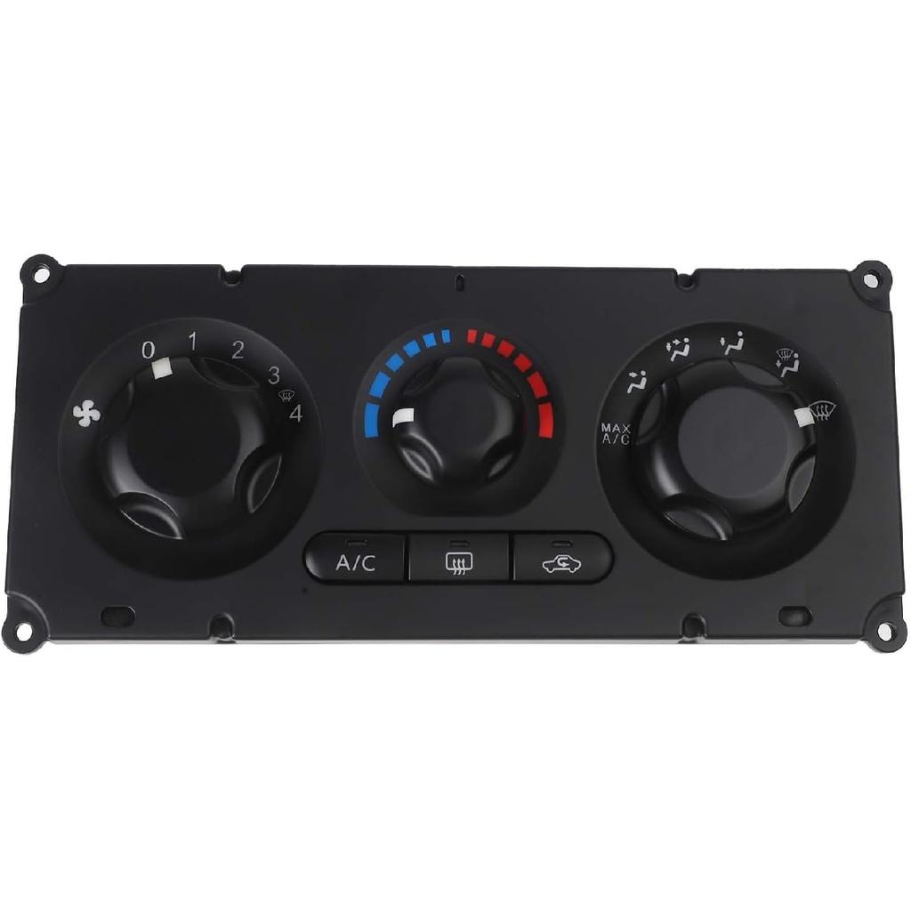 Air Conditioner Switch for Nissan for Frontier for Navara-D40 2007-2012 AC Heater Control Switch 27510-JS60B Direct Replacement Front Dashboard