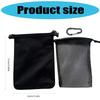Travel Soap Bag Leak Proof Travel Soap Carriers and Quick Drying Lathering Bag with Hook for Hiking Camping and Outdoor
