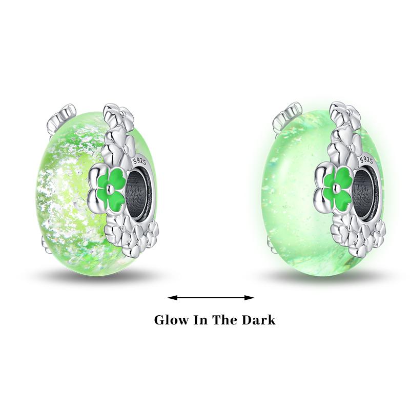 Copper Color Fireflies Bees Stars Turtles Luminous Charms Beads Fit 3Mm Original Bracelets Diy Jewelry Gift