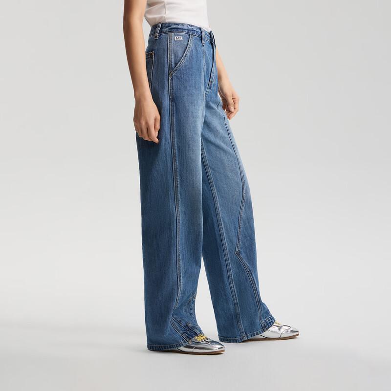 Lee Women's High-Waisted Straight Leg Jeans